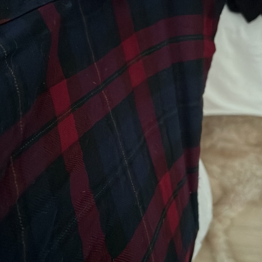 Rails Red And Blue Plaid Button Up - image 2